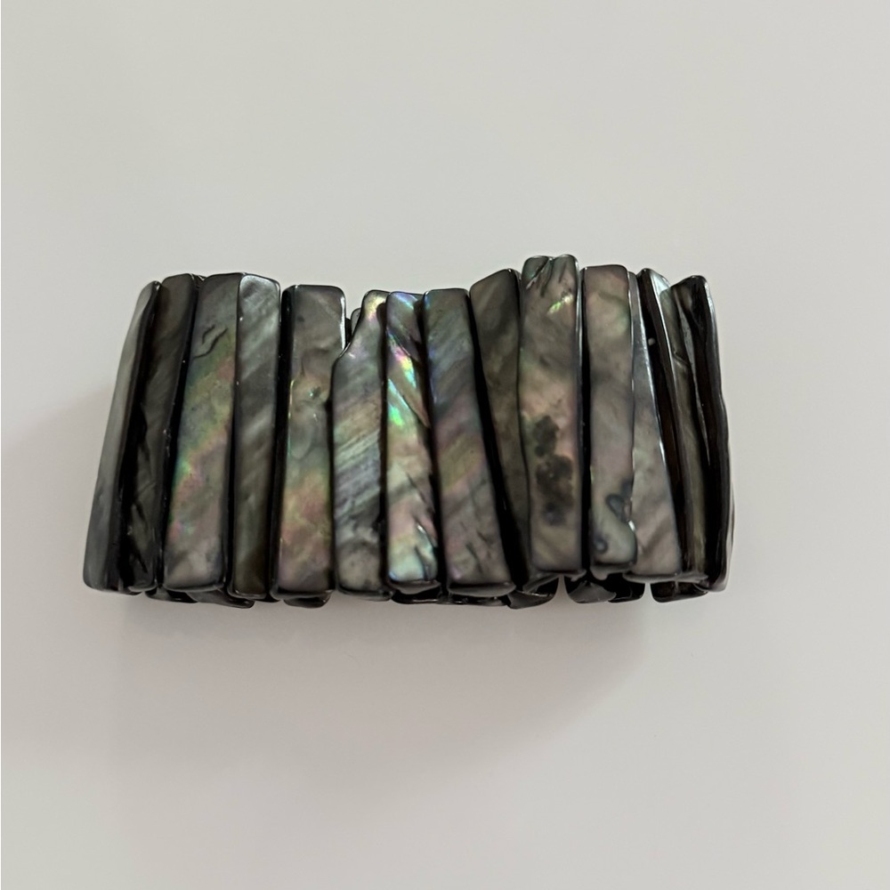 Iridescent Shell Bracelet